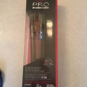 Pro Beauty Tools 1” professional ceramic shine digital straightener